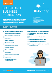 Bolster Business Protection Checklist